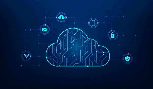 Cloud Infrastructure Design & Strategy Illustration